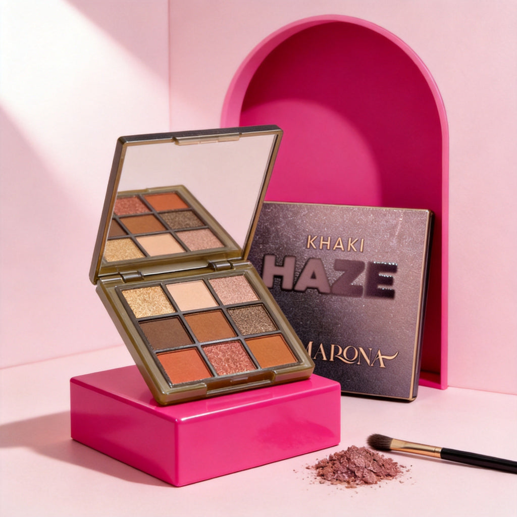 Paleta de Sombras HAZE en escena