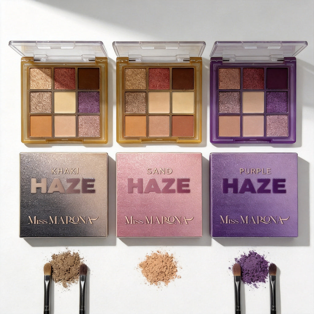 Paleta de Sombras HAZE: todos los tonos
